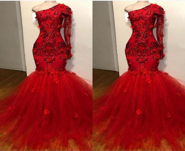 red long sleeve mermaid prom dresses tulle lace ruffle one shouler zipper up court train evening dresses pagent gowns3172740, Black
red long sleeve mermaid prom dresses tulle lace ruffle one shouler zipper up court train evening dresses pagent gowns3172740, Black