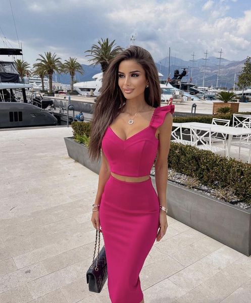 dress 2022 new style fashion pink black red bodycon rayon two pieces bandage dress two pieces & skirt set, White
dress 2022 new style fashion pink black red bodycon rayon two pieces bandage dress two pieces & skirt set, White