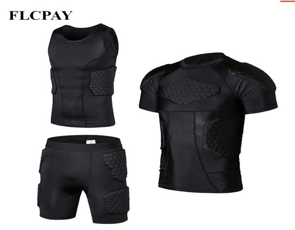 men039s padded shirt training vest tshirt short set ribs thighs buttocks protector football basketball hockey protective gear7598649, White;black
men039s padded shirt training vest tshirt short set ribs thighs buttocks protector football basketball hockey protective gear7598649, White;black