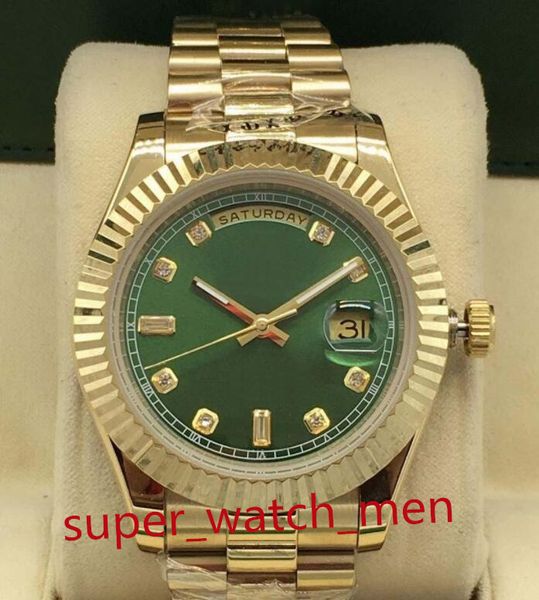 8 style with box papers watch 41mm day-date president 18k yellow gold movement automatic mens men's watche bp maker multicolor, Slivery;brown
8 style with box papers watch 41mm day-date president 18k yellow gold movement automatic mens men's watche bp maker multicolor, Slivery;brown