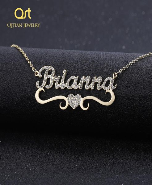 heart with personalized name necklace pendants for women bling jewelry iced out initial choker custom bling initial necklace y208700218, Silver
heart with personalized name necklace pendants for women bling jewelry iced out initial choker custom bling initial necklace y208700218, Silver