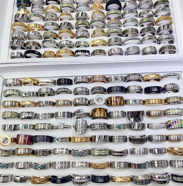 fashion exaggeration titanium steel ring versatile men039s and women039s stainless steel ring hand ornament mixed batch simp9488924, Golden;silver
fashion exaggeration titanium steel ring versatile men039s and women039s stainless steel ring hand ornament mixed batch simp9488924, Golden;silver