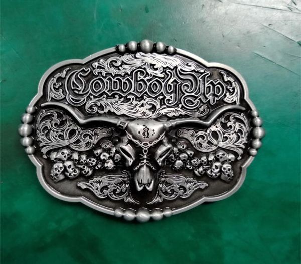 1 pcs cowboy up bull skulls belt buckle for mens jeans western belt head fit 4cm wide belts8832651, Slivery;black
1 pcs cowboy up bull skulls belt buckle for mens jeans western belt head fit 4cm wide belts8832651, Slivery;black