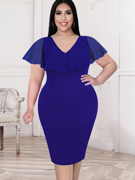plus size dresses chiffon cape sleeve bodycon prom dress v neck office lady work casual evening birthday party robe size 4xl 5xl summer 2305, Black
plus size dresses chiffon cape sleeve bodycon prom dress v neck office lady work casual evening birthday party robe size 4xl 5xl summer 2305, Black