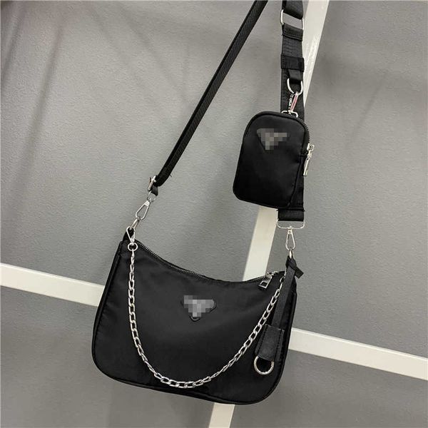 2022 new popular design purses girls fashion 2 in 1 set woman shoulder hand bag young lady
