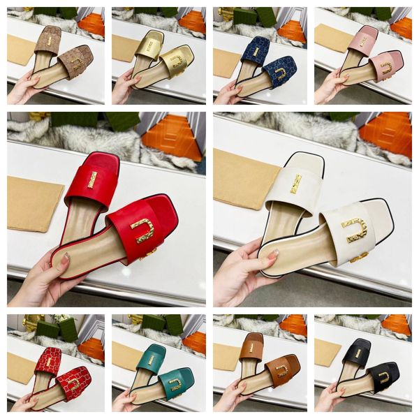 womens beach slippers ladies sandals famous classic flat heel summer designer fashion flops leather lady brand slides famale shoes with box, Black
womens beach slippers ladies sandals famous classic flat heel summer designer fashion flops leather lady brand slides famale shoes with box, Black