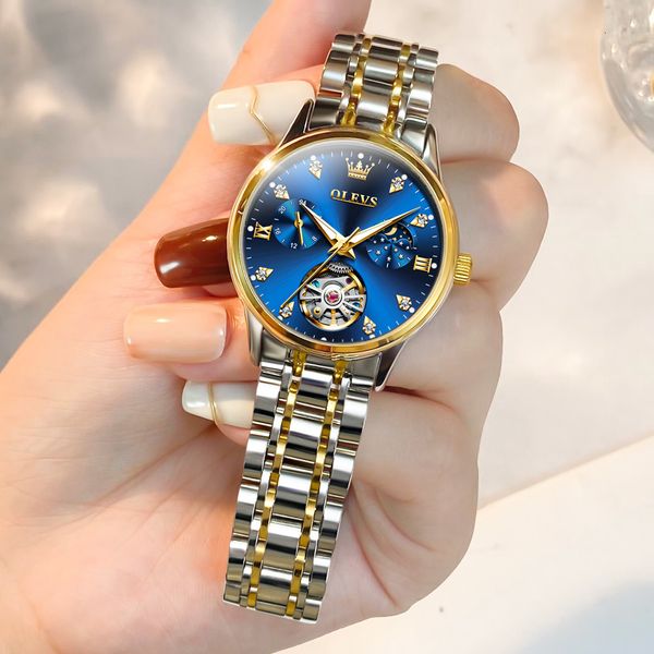 wristwatches luxury original brand watch for women waterproof diamond automatic skeleton mechanical ladies dress wristwatch bracelet gift se, Slivery;brown
wristwatches luxury original brand watch for women waterproof diamond automatic skeleton mechanical ladies dress wristwatch bracelet gift se, Slivery;brown
