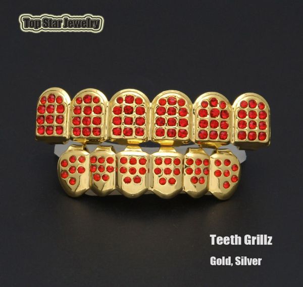 hip hop party cosplay bio copper gold teeth grillz caps bottom shiny bling bling red cz charm grill sets tooth socke7366697, Black
hip hop party cosplay bio copper gold teeth grillz caps bottom shiny bling bling red cz charm grill sets tooth socke7366697, Black