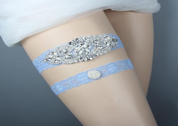 cute 2 pieces set bridal leg lace garters prom garter bridal wedding garter belt lace rhinestones crystals pearls light blue in st5161239, White
cute 2 pieces set bridal leg lace garters prom garter bridal wedding garter belt lace rhinestones crystals pearls light blue in st5161239, White