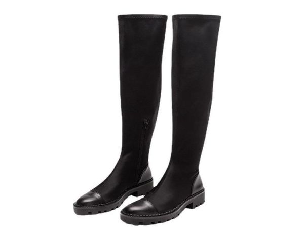 boots 2022 thicksoled overtheknee leather high women039s sliding elastic winter warm socks women botas de mujer2101725, Black
boots 2022 thicksoled overtheknee leather high women039s sliding elastic winter warm socks women botas de mujer2101725, Black