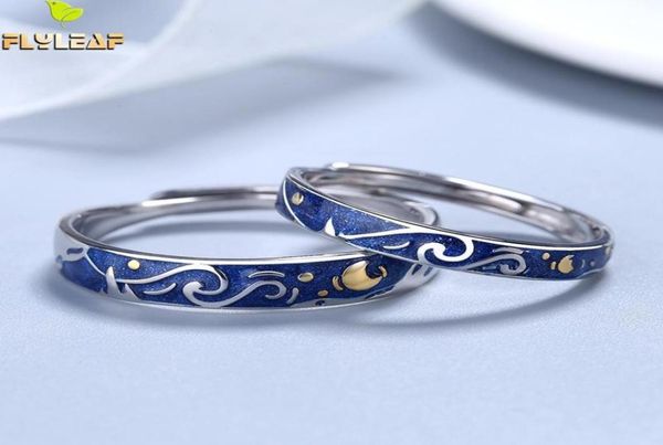 925 sterling silver van gogh starry sky open couple ring for women men romance student birthday gift premium enamel jewelry3478218
925 sterling silver van gogh starry sky open couple ring for women men romance student birthday gift premium enamel jewelry3478218