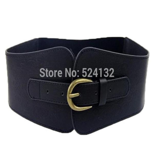 whole0075 women ladies vintage super wide faux leather gold metal buckle totem print elastic stretch corset cinch belt 8769655, Black;brown
whole0075 women ladies vintage super wide faux leather gold metal buckle totem print elastic stretch corset cinch belt 8769655, Black;brown