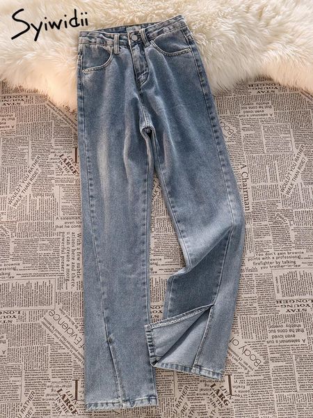 jeans syiwidii jeans for women split leg 2022 new korean fashion high waisted flare denim pants black blue vintage streetwear trouser
jeans syiwidii jeans for women split leg 2022 new korean fashion high waisted flare denim pants black blue vintage streetwear trouser