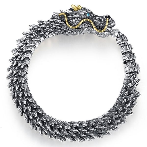 chain vintage hip hop punk-dragon bracelet retro exaggerated dragon bracelet jewelry gifts for men dragon link chain wristband 230519, Black
chain vintage hip hop punk-dragon bracelet retro exaggerated dragon bracelet jewelry gifts for men dragon link chain wristband 230519, Black