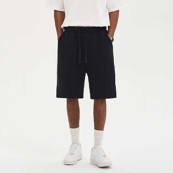 summer 370g terry solid shorts for men harajuku loose casual pants china-chic american style, White;black
summer 370g terry solid shorts for men harajuku loose casual pants china-chic american style, White;black