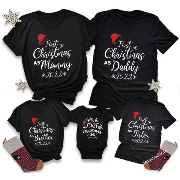 family matching outfits the first christmas as a father mother brother sisters baby family matching clothing father son daughter cotton chri, Blue
family matching outfits the first christmas as a father mother brother sisters baby family matching clothing father son daughter cotton chri, Blue