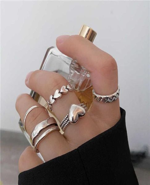 vintage punk heart opening rings set for women men 5pcs geometric silver color knuckle ring finger joint ring jewelry q07085965727
vintage punk heart opening rings set for women men 5pcs geometric silver color knuckle ring finger joint ring jewelry q07085965727