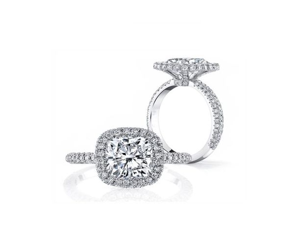 lesf bridal jewelry 925 sterling silver for women ring 3 ct cushion cut synthetic diamond engagement wedding gift j01123207310, Slivery;golden
lesf bridal jewelry 925 sterling silver for women ring 3 ct cushion cut synthetic diamond engagement wedding gift j01123207310, Slivery;golden