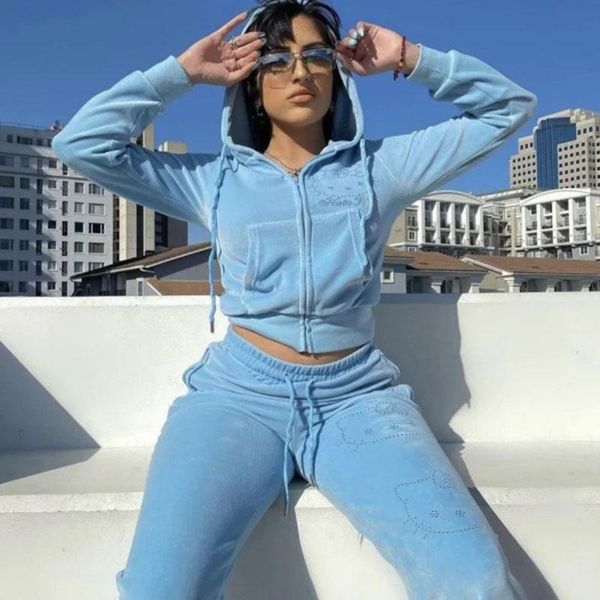 pants y2k tracksuit women velour suit 2021 winter fashion hoodies suit long sleeve velvet zipper sweatshirt and pants women ins style, White
pants y2k tracksuit women velour suit 2021 winter fashion hoodies suit long sleeve velvet zipper sweatshirt and pants women ins style, White