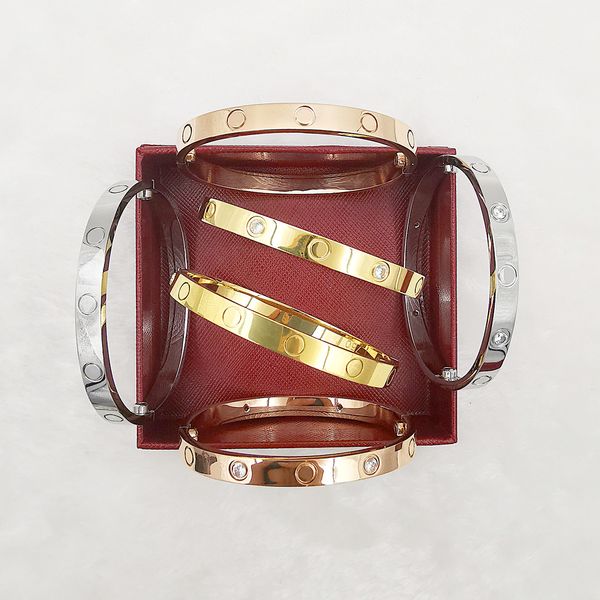 fashion gold bangle bracelet stainless steel bracelets famous luxury designers brand jewelry women couple screw love 4diamonds 6mm wholesale, Black
fashion gold bangle bracelet stainless steel bracelets famous luxury designers brand jewelry women couple screw love 4diamonds 6mm wholesale, Black