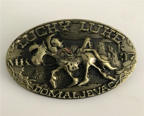3d lucky luke cowboys belt buckle woman man jeans jewelry accessories metal belt head fit 4cm wide belts3474876, Slivery;black
3d lucky luke cowboys belt buckle woman man jeans jewelry accessories metal belt head fit 4cm wide belts3474876, Slivery;black