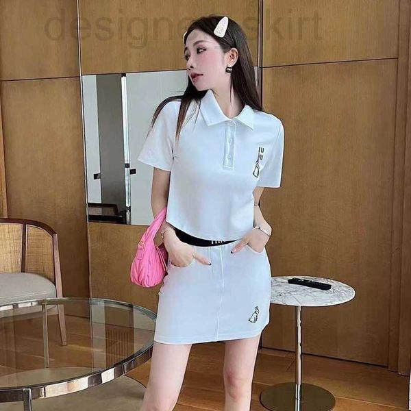 two piece dress designer set skirt 23ss womens suit spring suer new polo letter rait embroidery t shirt short skirts two-pie female slim ski, White
two piece dress designer set skirt 23ss womens suit spring suer new polo letter rait embroidery t shirt short skirts two-pie female slim ski, White