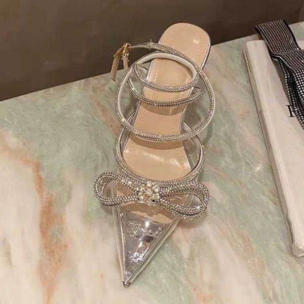 2022 summer new women's shoes fashion rhinestone bow thin high heel pointed strap sandals for women, Black
2022 summer new women's shoes fashion rhinestone bow thin high heel pointed strap sandals for women, Black