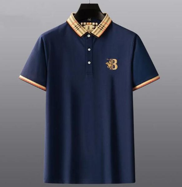 high end embroidered short sleeved cotton polo shirt men s t shirt korean fashion clothing summer luxury 220606, White;black
high end embroidered short sleeved cotton polo shirt men s t shirt korean fashion clothing summer luxury 220606, White;black