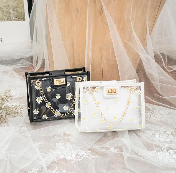 evening bags handbags fashionable purses transparent daisy pattern shoulder bag chain strap color block sachels composite tote9424789
evening bags handbags fashionable purses transparent daisy pattern shoulder bag chain strap color block sachels composite tote9424789