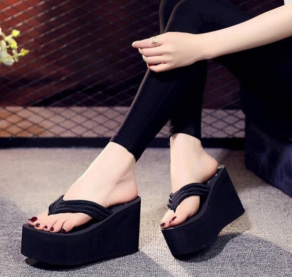 11cm high flip flops handmade hawaiian beach slippers women summer sandals outdoor slipper heels shoes wedge platform size35418331494, Black
11cm high flip flops handmade hawaiian beach slippers women summer sandals outdoor slipper heels shoes wedge platform size35418331494, Black