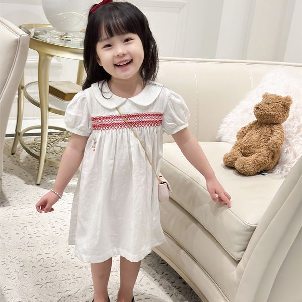 girl's dresses summer girls short sleeve dress rabbit pattern letter embroidery handmade pleated dress 230519, Red;yellow
girl's dresses summer girls short sleeve dress rabbit pattern letter embroidery handmade pleated dress 230519, Red;yellow
