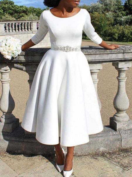 dresses women white dresses party o neck three quarter sleeves high waist a line pleated summer fashion evening birthday gowns 2023 new, Black;gray
dresses women white dresses party o neck three quarter sleeves high waist a line pleated summer fashion evening birthday gowns 2023 new, Black;gray