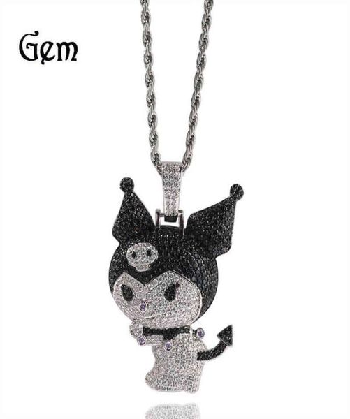 gu meng039s new zircon little devil kuromi kulomi cartoon pendant necklace personalized versatile dign necklace9745127, Silver
gu meng039s new zircon little devil kuromi kulomi cartoon pendant necklace personalized versatile dign necklace9745127, Silver