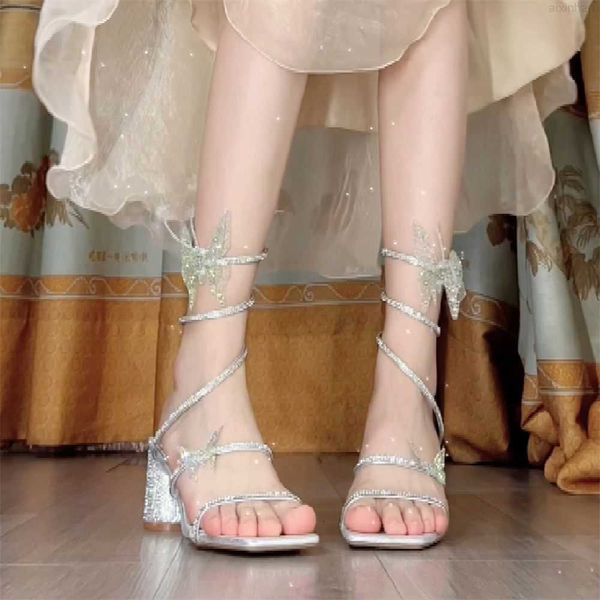 sparkling rhinestone bow wrapped sandals summer 2023 new fairy style temperament thick heel high heels, Black
sparkling rhinestone bow wrapped sandals summer 2023 new fairy style temperament thick heel high heels, Black