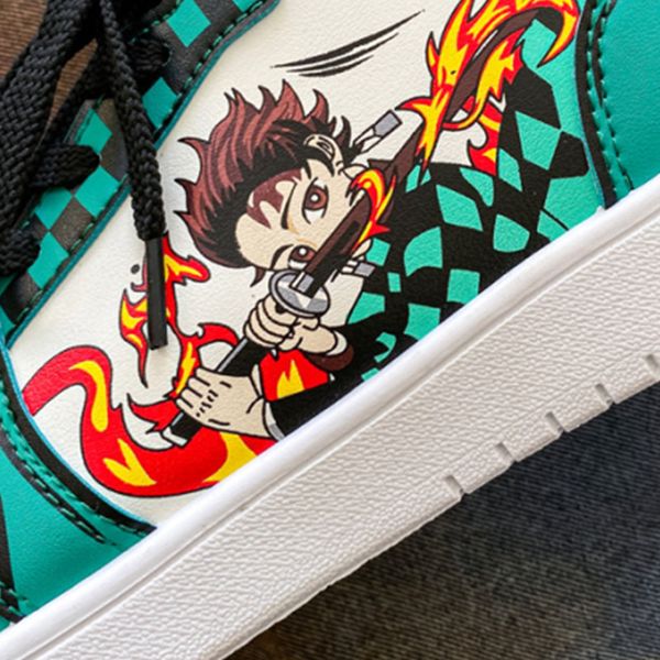 dress shoes drop men anime shoes demon slayer tanjirou zenitsu inosuke kyoujurou comic cosplay sneakers women casual shoes high 230519, Black
dress shoes drop men anime shoes demon slayer tanjirou zenitsu inosuke kyoujurou comic cosplay sneakers women casual shoes high 230519, Black