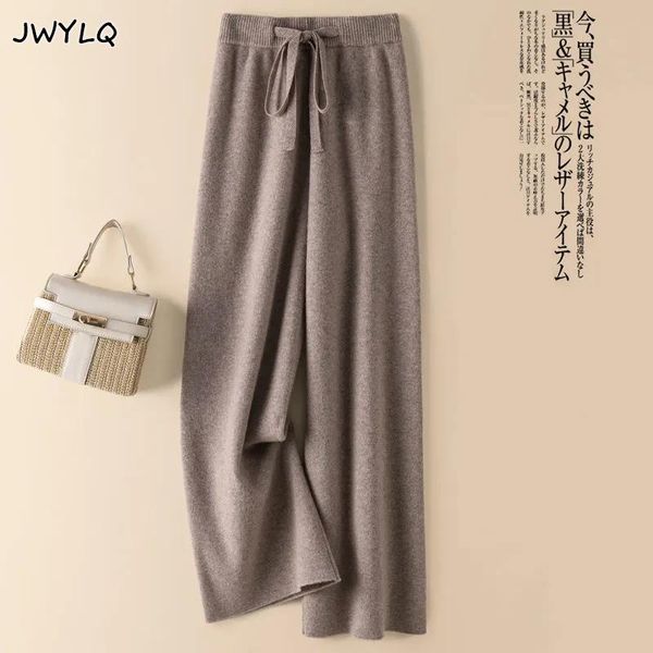 capris autumn winter high waist thick warm knitted wide leg pants solid color loose streetwear women pants new allmatch straight pants, Black;white
capris autumn winter high waist thick warm knitted wide leg pants solid color loose streetwear women pants new allmatch straight pants, Black;white