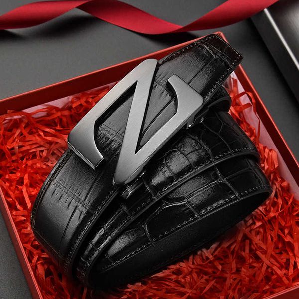 fashion brand belt men letter buckle women belts alligator pattern belt automatic buckle casual formal business casual waistband, Black;brown
fashion brand belt men letter buckle women belts alligator pattern belt automatic buckle casual formal business casual waistband, Black;brown