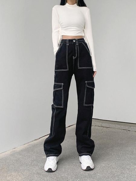 capris womens fashion spring autumn sweatpants women baggy leisure high waisted cargo pants women harajuku pants vintage streetwear, Black;white
capris womens fashion spring autumn sweatpants women baggy leisure high waisted cargo pants women harajuku pants vintage streetwear, Black;white