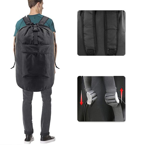 dhl20pcs stuff sacks oxford black laundry bag wash me travel storage pouch machine washable dirty clothes organizer backpack bag
dhl20pcs stuff sacks oxford black laundry bag wash me travel storage pouch machine washable dirty clothes organizer backpack bag