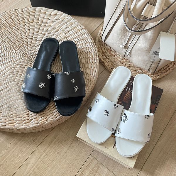 designer sliders orans slippers womens luxurys flat mules sandal summer real leather fashion women sandles, Black
designer sliders orans slippers womens luxurys flat mules sandal summer real leather fashion women sandles, Black