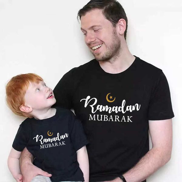 family matching outfits ramadan mubarak family matching shirt cotton mom dad child t-shirt baby boys girls tight fit islamic eid clothing g2, Blue
family matching outfits ramadan mubarak family matching shirt cotton mom dad child t-shirt baby boys girls tight fit islamic eid clothing g2, Blue