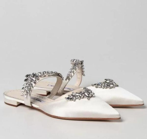elegant summer brand lurum sandals flat dress shoes party wedding women satin crystal embellished mules stacked heel slippers eu355119836, Black
elegant summer brand lurum sandals flat dress shoes party wedding women satin crystal embellished mules stacked heel slippers eu355119836, Black