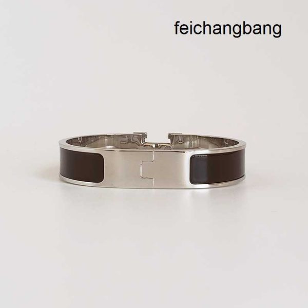 designer h home classic h bracelet silver bangle for men enamel bracelets and women cuff 12mm wide with gift bag, Black
designer h home classic h bracelet silver bangle for men enamel bracelets and women cuff 12mm wide with gift bag, Black