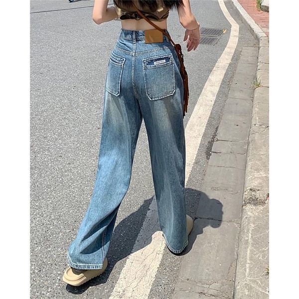 jeans blue summer fashion gradient thin jeans retro distressed high waist straight wide leg pants casual lazy style loose jeans
jeans blue summer fashion gradient thin jeans retro distressed high waist straight wide leg pants casual lazy style loose jeans