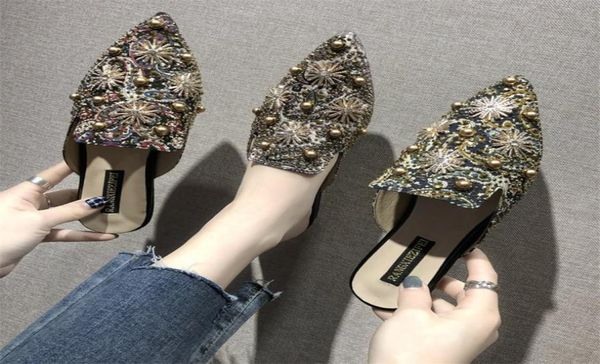 summer flats mules lady sandals slippers serpentine slip on pointed toe women mules outdoor slipper shoes woman slides8537750, Black
summer flats mules lady sandals slippers serpentine slip on pointed toe women mules outdoor slipper shoes woman slides8537750, Black