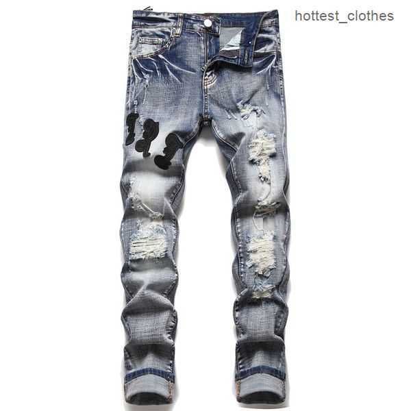 i am mens jeans ripped embroidery pentagram patchwork for trend panel hip hop brand motorcycle pant skinny 11 3 r50w, Blue
i am mens jeans ripped embroidery pentagram patchwork for trend panel hip hop brand motorcycle pant skinny 11 3 r50w, Blue