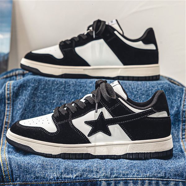 dress shoes autumn men casual sneakers trend mixed colors star running sport shoes tennis shoes basketball trainers walking jogging sneakers, Black
dress shoes autumn men casual sneakers trend mixed colors star running sport shoes tennis shoes basketball trainers walking jogging sneakers, Black