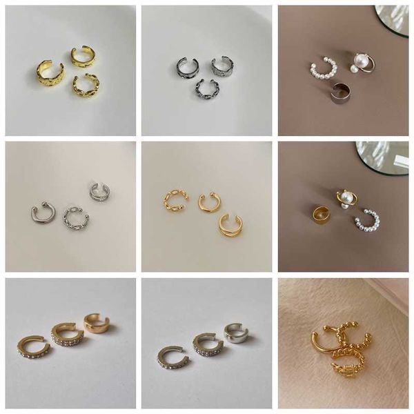charm kpop rhinestone cross clip earrings for women girls cute pearl cartilage cuff without piercing leaves buterfly jewerly set aa230519, Golden
charm kpop rhinestone cross clip earrings for women girls cute pearl cartilage cuff without piercing leaves buterfly jewerly set aa230519, Golden