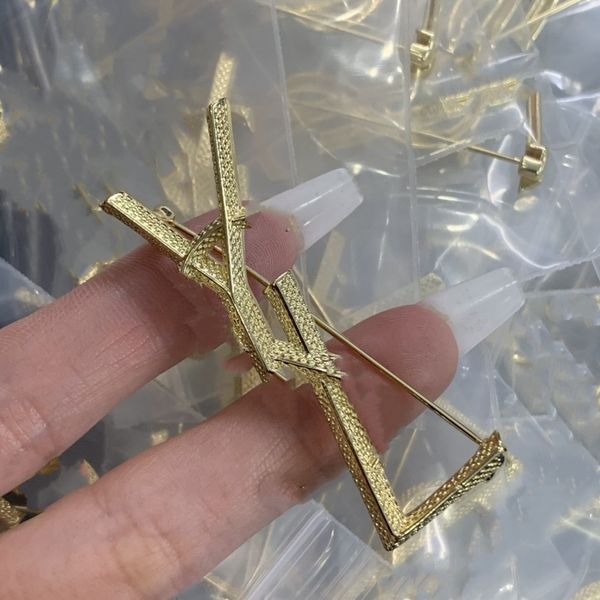 13 style luxury brand designer simple letter y pins brooches women gold ysltiy cape buckle brooch suit pin wedding party jewelry accessories, Gray
13 style luxury brand designer simple letter y pins brooches women gold ysltiy cape buckle brooch suit pin wedding party jewelry accessories, Gray