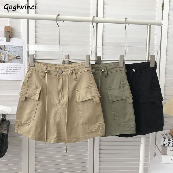 skirts denim skirts women summer solid vintage korean style fashion all-match drawstring high waist pockets daily casual simple chic 230519, Black
skirts denim skirts women summer solid vintage korean style fashion all-match drawstring high waist pockets daily casual simple chic 230519, Black